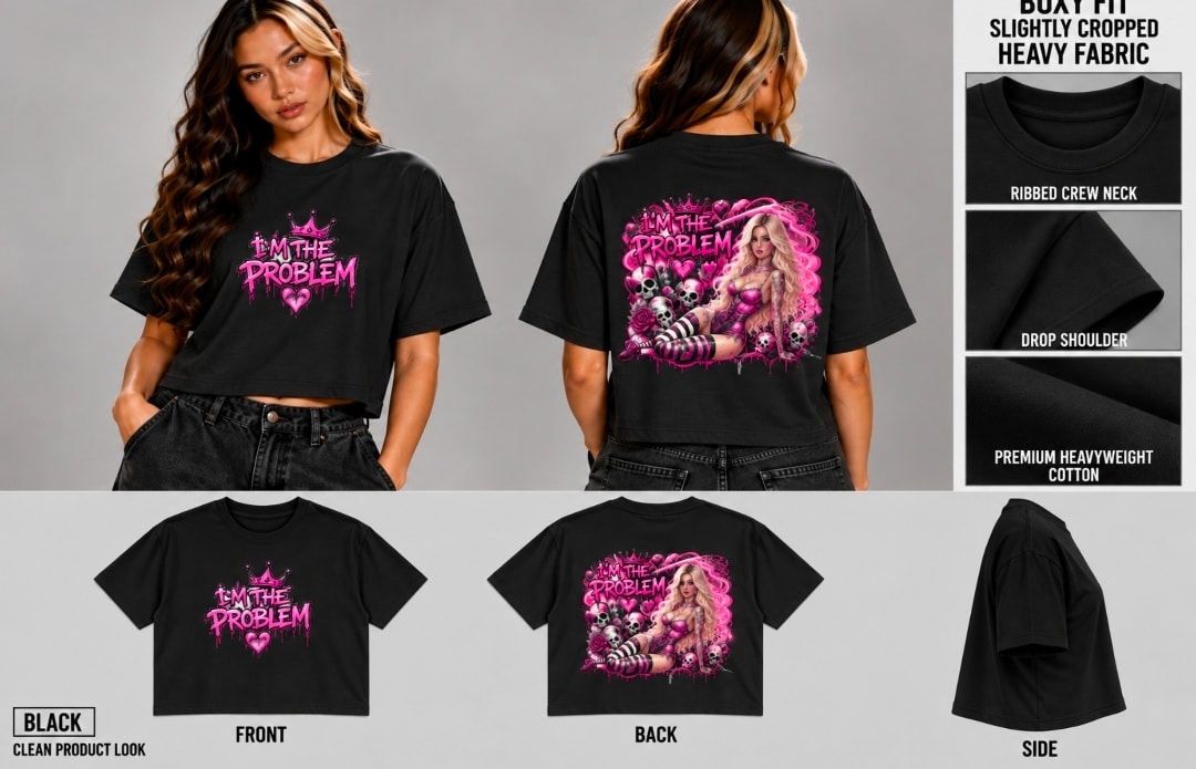 I'm the Problem Graphic Boxy Tee
