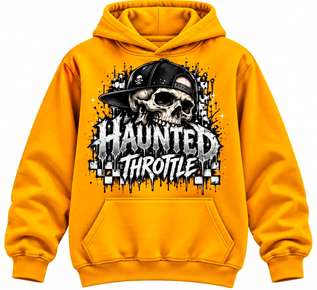 Youth Skull Rider Racing Hoodie
